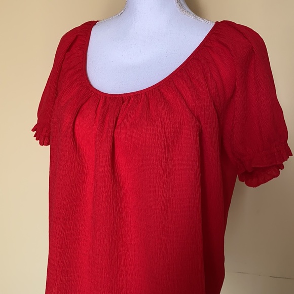 Madewell Texture & Thread Peasant Top size M - Picture 8 of 16